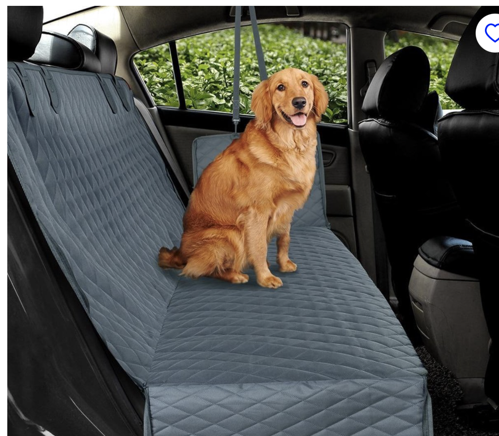 Praktische voor hond in auto -